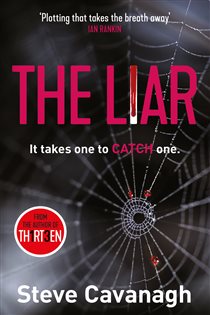 Book cover: The Liar (Book 3 of Eddie Flynn Series) by Steve Cavanagh (preview)