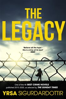 Book cover: The Legacy (Book 1 of Freyja and Huldar) by Yrsa Sigurdardottir (preview)