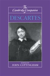 Book cover: The Cambridge Companion to Descartes, edited by John Cottingham (preview)
