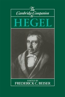 Book cover: The Cambridge Companion to Hegel, edited by Frederick C. Beiser (preview)