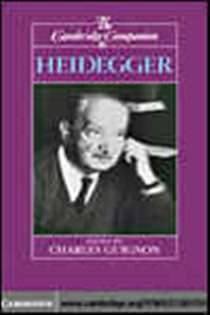 Book cover: The Cambridge Companion to Heidegger, edited by Charles Guignon (preview)