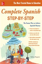 Book cover: Complete Spanish Step-by-Step, by Barbara Bregstein (preview)