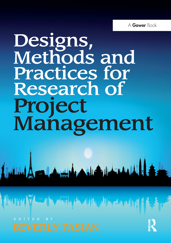 Design Methods and Practices for Research of Project Management
