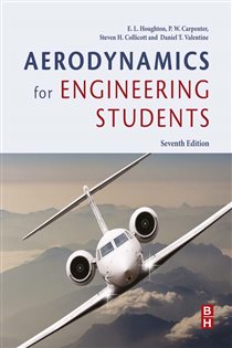 Book cover: Aerodynamics for Engineering Students, by Collicott Ph.D., Stanford University, Aeronautics & Astronautics, Steven H. (preview)
