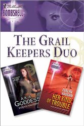 Book cover: The Grail Keepers Duo, by Evelyn Vaughn (preview)