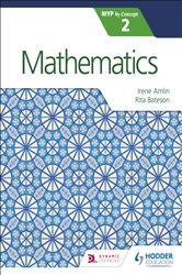 Book cover: Mathematics for the IB MYP 2, by Irina Amlin (preview)