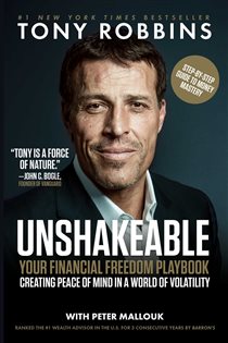Book cover: Unshakeable, by Tony Robbins (preview)