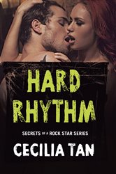 Book cover: Hard Rhythm (Book 3 of Secrets of a Rock Star) by Cecilia Tan (preview)