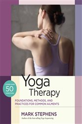 Book cover: Yoga Therapy, by Mark Stephens (preview)