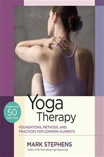 Book cover: Yoga Therapy, by Mark Stephens (preview)