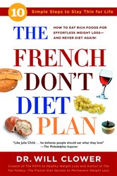 Book cover: The French Don't Diet Plan, by William Clower (preview)