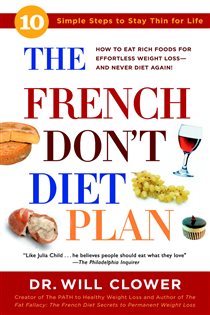 Book cover: The French Don't Diet Plan, by William Clower (preview)