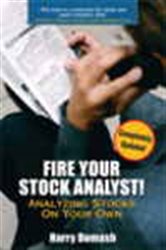 Book cover: Fire Your Stock Analyst, by Harry Domash (preview)