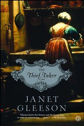 Book cover: The Thief Taker, by Janet Gleeson (preview)