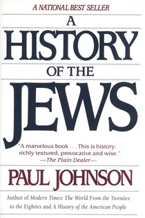 Book cover: History of the Jews, by Paul Johnson (preview)
