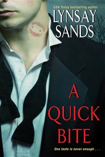Book cover: Quick Bite, A (Book 1 of Argeneau Vampire) by Lynsay Sands (preview)