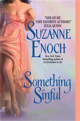 Book cover: Something Sinful (Book 3 of The Griffin Family) by Suzanne Enoch (preview)