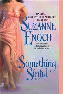 Book cover: Something Sinful (Book 3 of The Griffin Family) by Suzanne Enoch (preview)