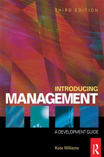 Book cover: Introducing Management, by Kate Williams (preview)