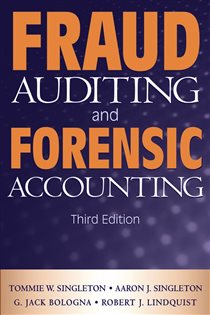 Book cover: Fraud Auditing and Forensic Accounting, by Tommie W. Singleton (preview)