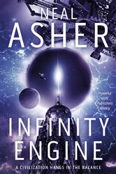 Book cover: Infinity Engine (Book 3 of Transformation) by Neal Asher (preview)