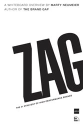 Book cover: ZAG, by Marty Neumeier (preview)