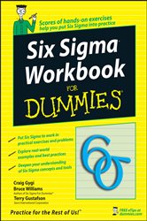 Book cover: Six Sigma Workbook For Dummies, by Craig Gygi (preview)