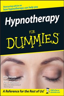 Book cover: Hypnotherapy For Dummies, by Mike Bryant (preview)