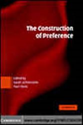 Book cover: The Construction of Preference, edited by Sarah Lichtenstein (preview)