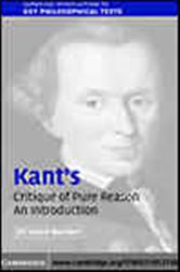 Book cover: Kant's 'Critique of Pure Reason', by Jill Vance Buroker (preview)