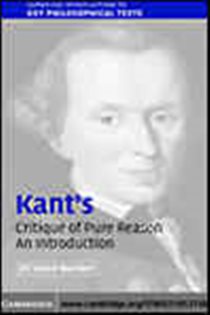 Book cover: Kant's 'Critique of Pure Reason', by Jill Vance Buroker (preview)