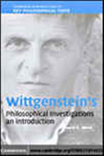 Book cover: Wittgenstein's Philosophical Investigations, by David G. Stern (preview)