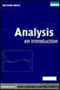 Book cover: Analysis, by Richard Beals (preview)