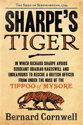 Book cover: Sharpe's Tiger (Book 1 of Sharpe) by Bernard Cornwell (preview)