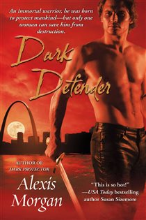Book cover: Dark Defender, by Alexis Morgan (preview)