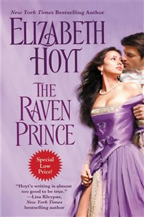 Book cover: The Raven Prince (Book 1 of The Princes Trilogy) by Elizabeth Hoyt (preview)