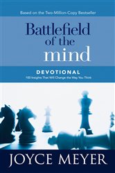 Book cover: Battlefield of the Mind Devotional, by Joyce Meyer (preview)