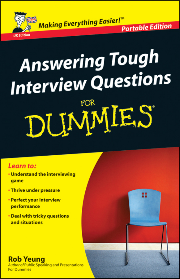 Answering Tough Interview Questions for Dummies - 15-24.99