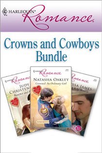 Book cover: Harlequin Romance Bundle: Crowns and Cowboys, by Judy Christenberry (preview)
