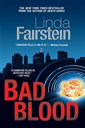 Book cover: Bad Blood, by Linda Fairstein (preview)