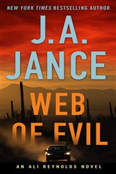 Book cover: Web of Evil, by J.A. Jance (preview)