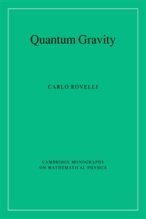 Book cover: Quantum Gravity, by Carlo Rovelli (preview)