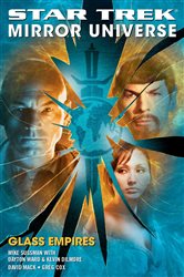 Book cover: Star Trek: Mirror Universe: Glass Empires, by David Mack (preview)