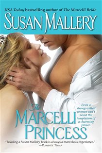 Book cover: The Marcelli Princess, by Susan Mallery (preview)
