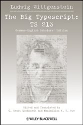 Book cover: The Big Typescript, by Ludwig Wittgenstein (preview)