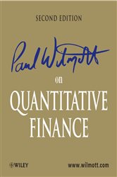 Book cover: Paul Wilmott on Quantitative Finance, by Paul Wilmott (preview)