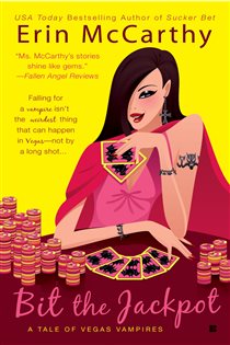 Book cover: Bit the Jackpot, by Erin McCarthy (preview)