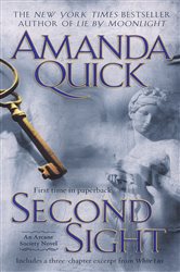 Book cover: Second Sight (Book 1 of An Arcane Society Novel) by Amanda Quick (preview)