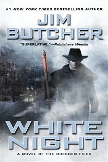 Book cover: White Night (Book 9 of Dresden Files) by Jim Butcher (preview)