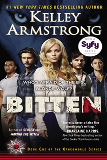 Book cover: Bitten (Book 1 of The Otherworld Series) by Kelley Armstrong (preview)